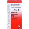 BIOCHEMIE 1 Calcium fluoratum D 12 Tabletten 200 St