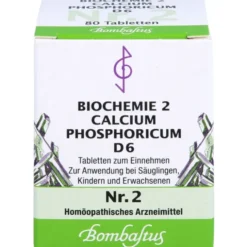 BIOCHEMIE 2 Calcium phosphoricum D 6 Tabletten 80 St