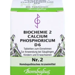 BIOCHEMIE 2 Calcium phosphoricum D 6 Tabletten 80 St