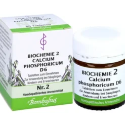 BIOCHEMIE 2 Calcium phosphoricum D 6 Tabletten 80 St