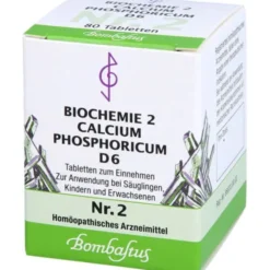 BIOCHEMIE 2 Calcium phosphoricum D 6 Tabletten 80 St