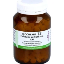 BIOCHEMIE 12 Calcium sulfuricum D 6 Tabletten 500 St