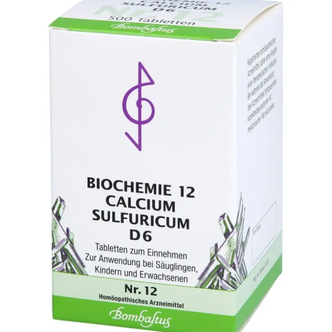 BIOCHEMIE 12 Calcium sulfuricum D 6 Tabletten 500 St