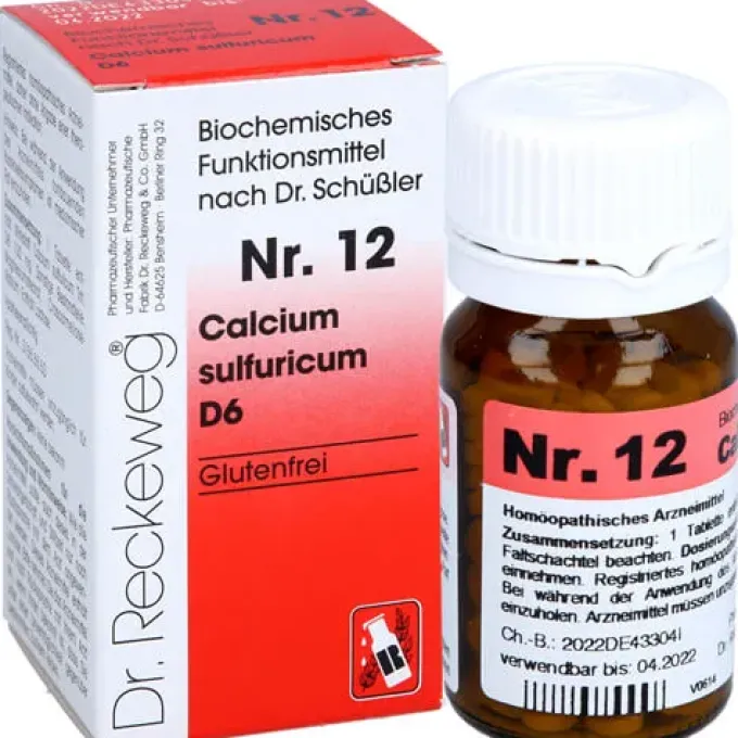 BIOCHEMIE 12 Calcium sulfuricum D 6 Tabletten 200 St