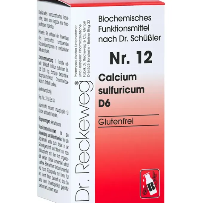 BIOCHEMIE 12 Calcium sulfuricum D 6 Tabletten 200 St