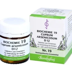 BIOCHEMIE 19 Cuprum arsenicosum D 12 Tabletten 80 St