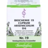BIOCHEMIE 19 Cuprum arsenicosum D 6 Tabletten 80 St