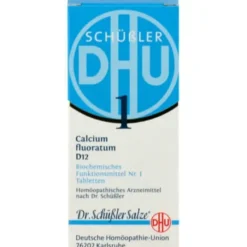 BIOCHEMIE DHU 1 Calcium fluoratum D 12 Tabletten 200 St