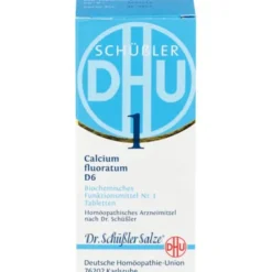 BIOCHEMIE DHU 1 Calcium fluoratum D 6 Tabletten 200 St