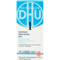BIOCHEMIE DHU 1 Calcium fluoratum D 12 Tabletten 80 St