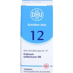 BIOCHEMIE DHU 12 Calcium sulfuricum D 6 Tabletten 80 St