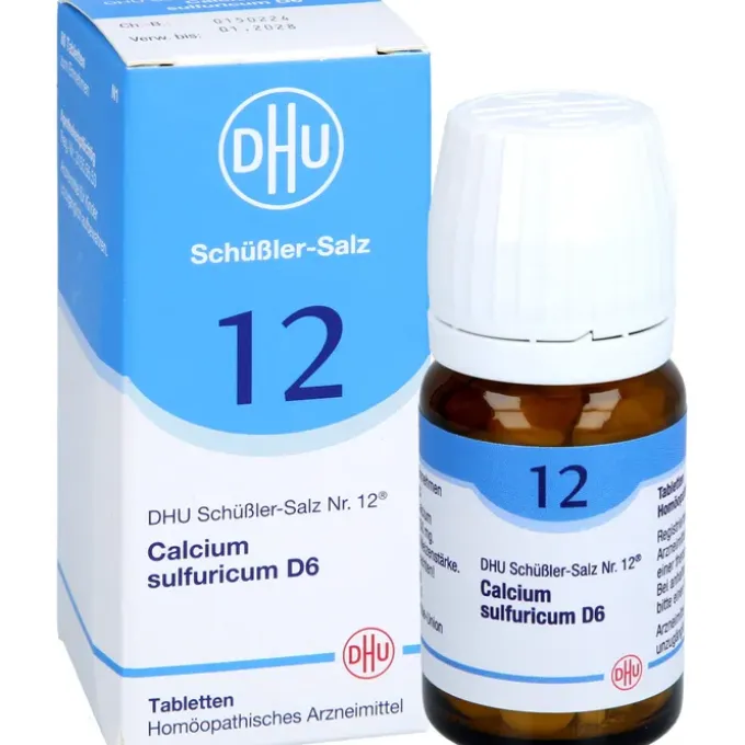 BIOCHEMIE DHU 12 Calcium sulfuricum D 6 Tabletten 80 St