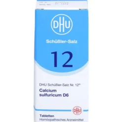 BIOCHEMIE DHU 12 Calcium sulfuricum D 6 Tabletten 80 St