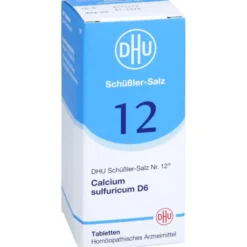 BIOCHEMIE DHU 12 Calcium sulfuricum D 6 Tabletten 80 St