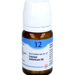 BIOCHEMIE DHU 12 Calcium sulfuricum D 6 Tabletten 80 St