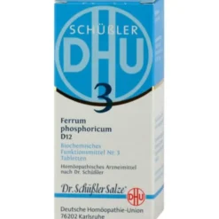 BIOCHEMIE DHU 3 Ferrum phosphoricum D 12 Tabletten 200 St