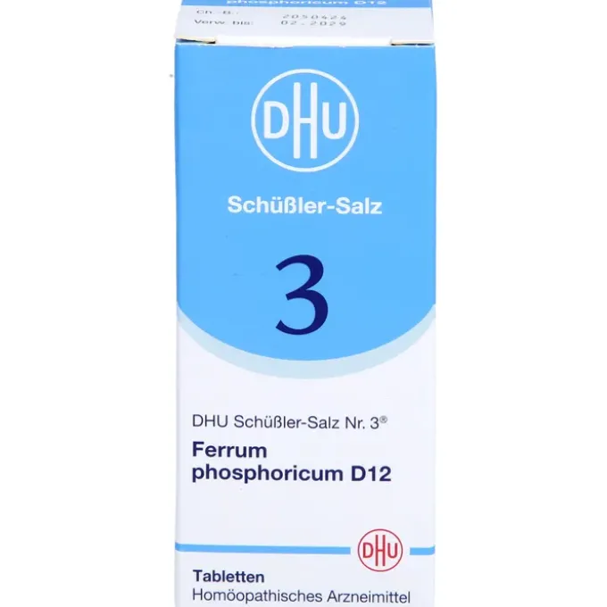 BIOCHEMIE DHU 3 Ferrum phosphoricum D 12 Tabletten 80 St