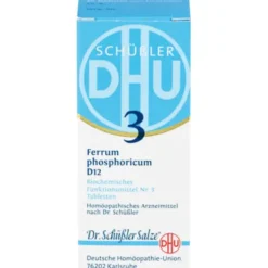 BIOCHEMIE DHU 3 Ferrum phosphoricum D 12 Tabletten 80 St