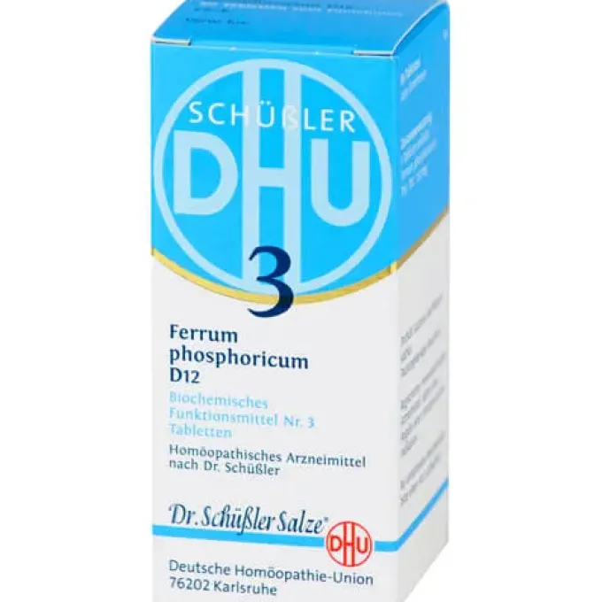 BIOCHEMIE DHU 3 Ferrum phosphoricum D 12 Tabletten 80 St