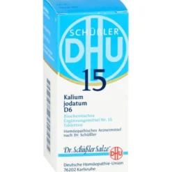 BIOCHEMIE DHU 15 Kalium jodatum D 6 Tabletten 200 St
