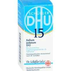 BIOCHEMIE DHU 15 Kalium jodatum D 12 Tabletten 200 St