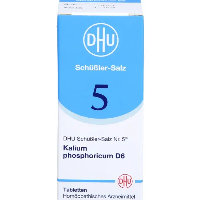 BIOCHEMIE DHU 5 Kalium phosphoricum D 6 Tabletten 80 St