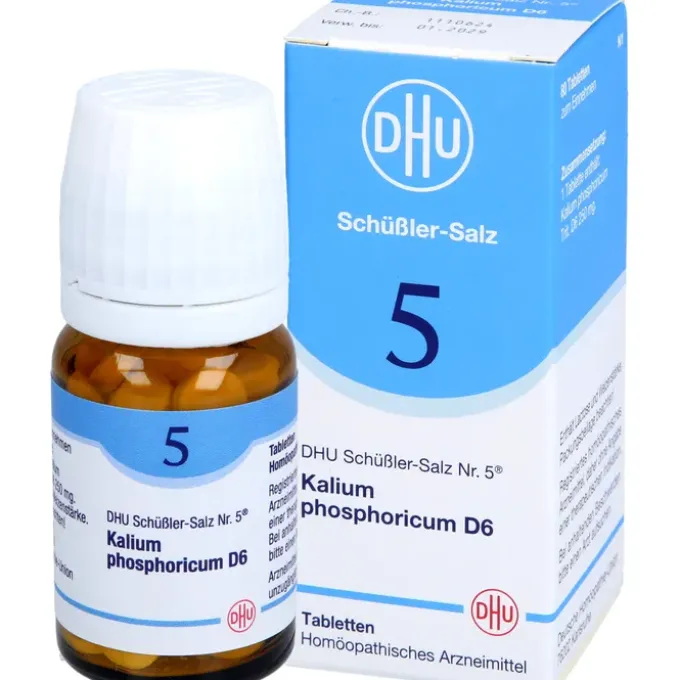 BIOCHEMIE DHU 5 Kalium phosphoricum D 6 Tabletten 80 St