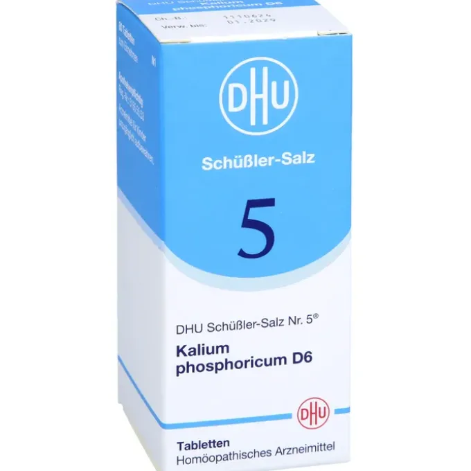 BIOCHEMIE DHU 5 Kalium phosphoricum D 6 Tabletten 80 St