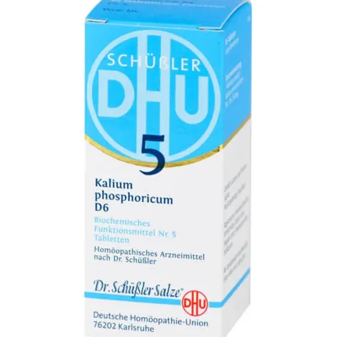 BIOCHEMIE DHU 5 Kalium phosphoricum D 6 Tabletten 80 St