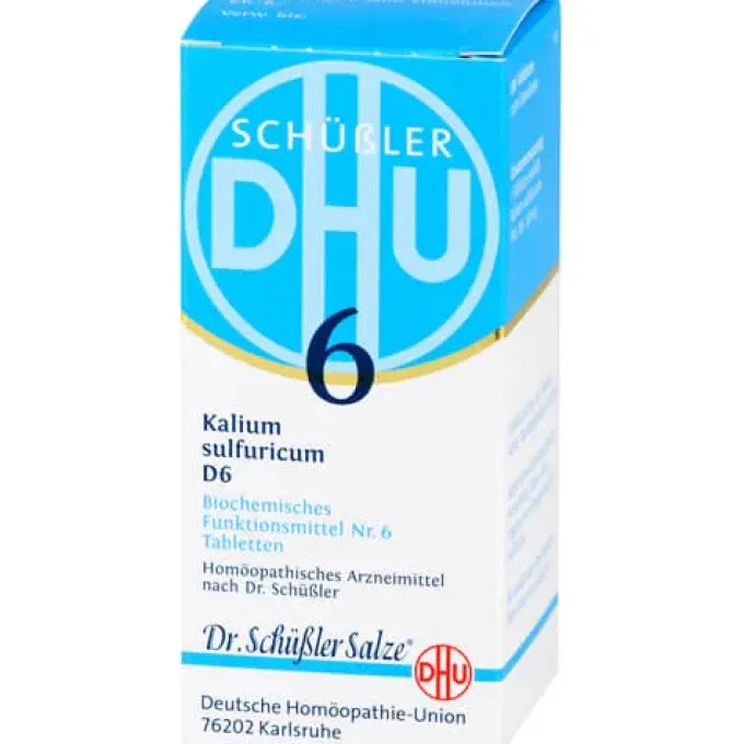 BIOCHEMIE DHU 6 Kalium sulfuricum D 6 Tabletten 200 St