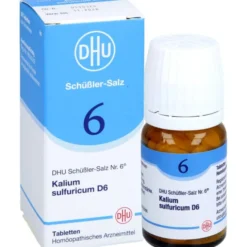 BIOCHEMIE DHU 6 Kalium sulfuricum D 6 Tabletten 80 St