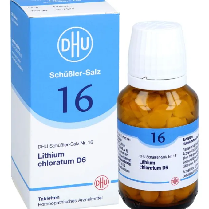 BIOCHEMIE DHU 16 Lithium chloratum D 6 Tabletten 200 St
