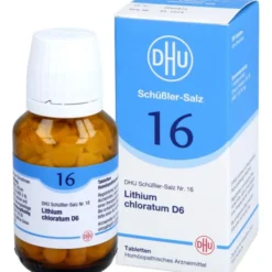 BIOCHEMIE DHU 16 Lithium chloratum D 6 Tabletten 200 St