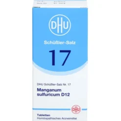 BIOCHEMIE DHU 17 Manganum sulfuricum D 12 Tabl. 200 St
