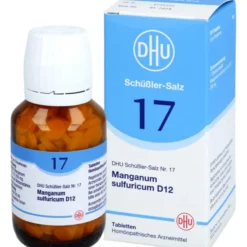 BIOCHEMIE DHU 17 Manganum sulfuricum D 12 Tabl. 200 St