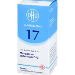 BIOCHEMIE DHU 17 Manganum sulfuricum D 12 Tabl. 200 St