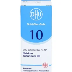 BIOCHEMIE DHU 10 Natrium sulfuricum D 6 Tabletten 80 St