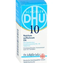 BIOCHEMIE DHU 10 Natrium sulfuricum D 6 Tabletten 80 St
