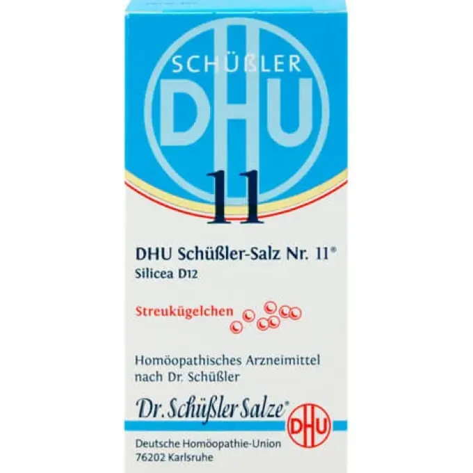 BIOCHEMIE DHU 11 Silicea D 12 Globuli 10 g