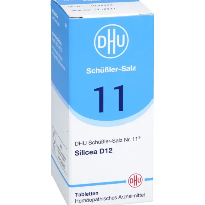 BIOCHEMIE DHU 11 Silicea D 12 Tabletten 80 St