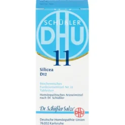 BIOCHEMIE DHU 11 Silicea D 12 Tabletten 80 St