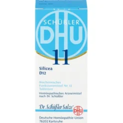 BIOCHEMIE DHU 11 Silicea D 12 Tabletten 80 St