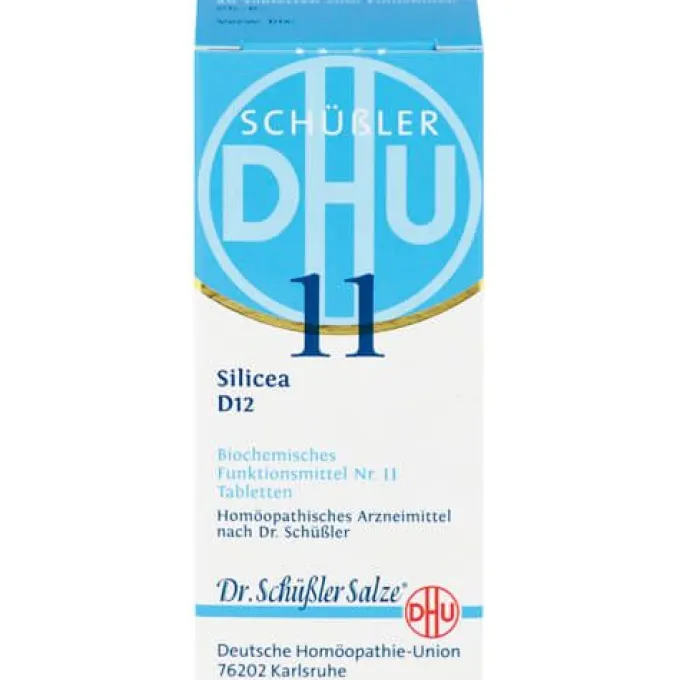 BIOCHEMIE DHU 11 Silicea D 12 Tabletten 80 St