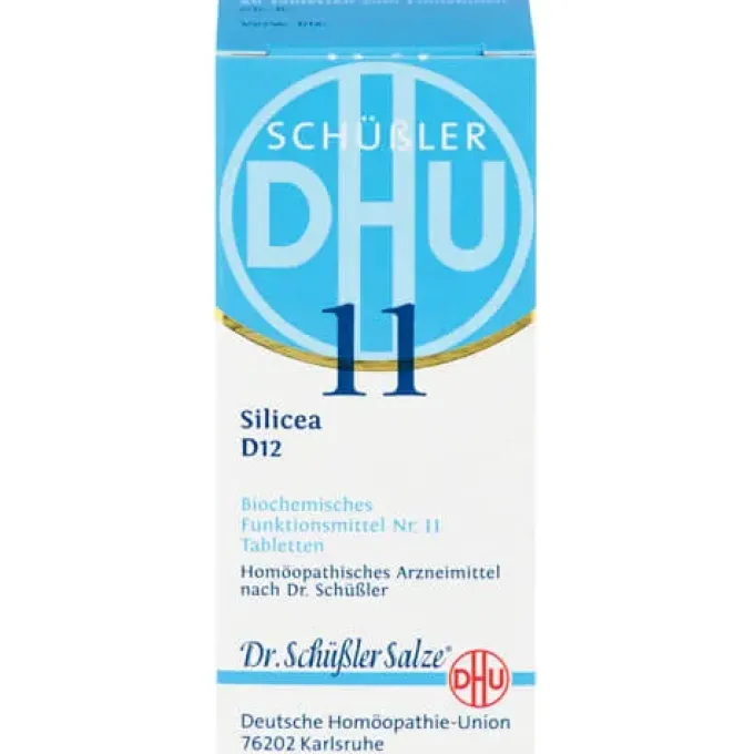 BIOCHEMIE DHU 11 Silicea D 12 Tabletten 80 St