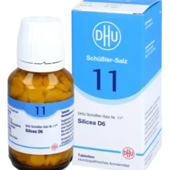 BIOCHEMIE DHU 11 Silicea D 6 Tabletten 200 St
