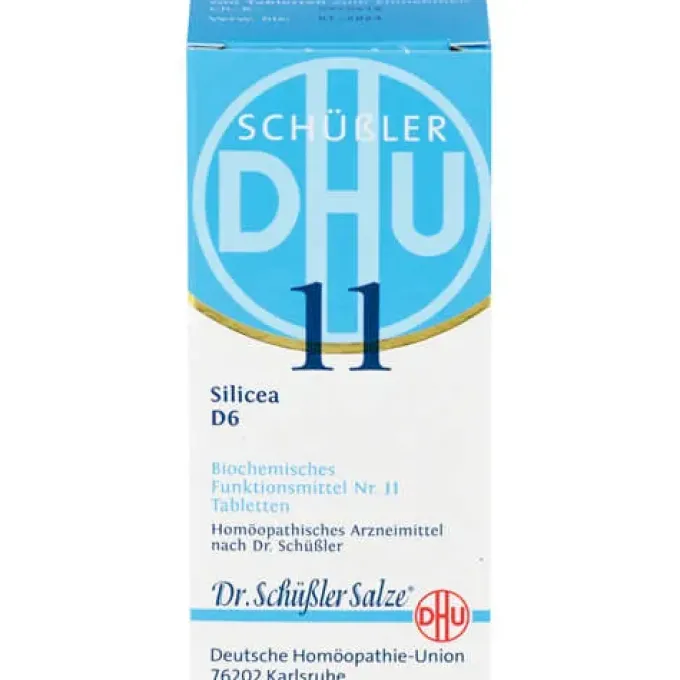 BIOCHEMIE DHU 11 Silicea D 6 Tabletten 200 St