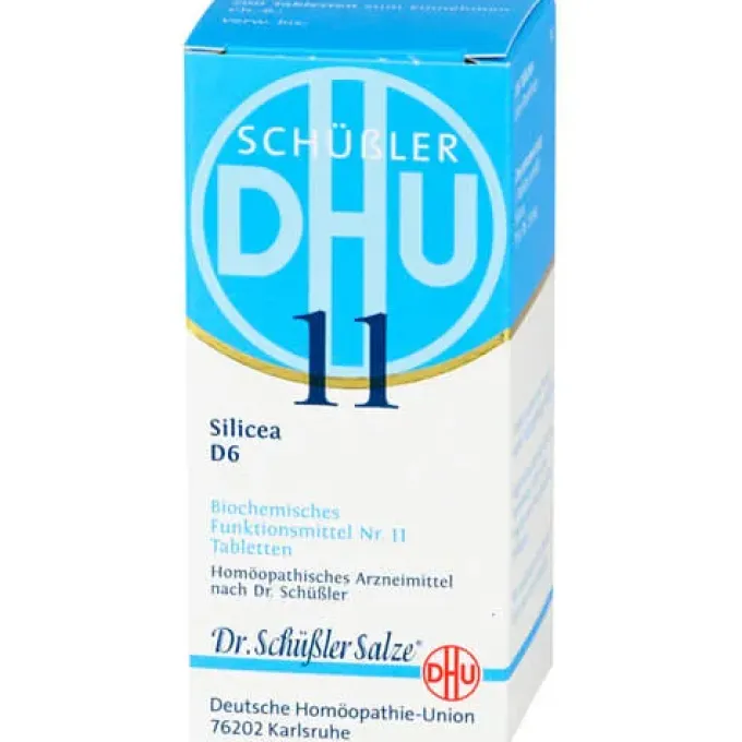 BIOCHEMIE DHU 11 Silicea D 6 Tabletten 200 St