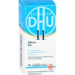 BIOCHEMIE DHU 11 Silicea D 6 Tabletten 200 St