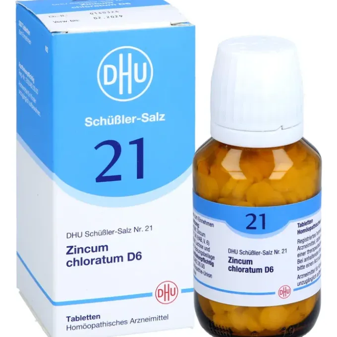 BIOCHEMIE DHU 21 Zincum chloratum D 6 Tabletten 200 St