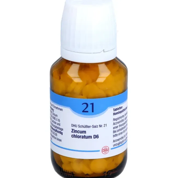 BIOCHEMIE DHU 21 Zincum chloratum D 6 Tabletten 200 St